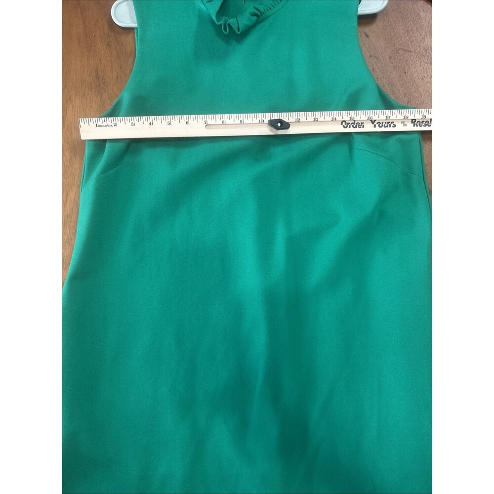 Jude Connally dress large Kelly Green Sleeveless knee length - Picture 5 of 7